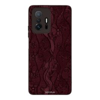 Θήκη Sonique DIVA Series για Xiaomi Xiaomi 11T / Xiaomi 11T Pro Βουργουνδί Δαντέλα