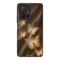 Θήκη Sonique DIVA Series για Xiaomi Xiaomi 11T / Xiaomi 11T Pro Χρυσές Πεταλούδες