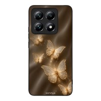 Θήκη Sonique DIVA Series για Xiaomi Xiaomi 14T Χρυσές Πεταλούδες
