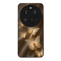 Θήκη Sonique DIVA Series για Xiaomi Xiaomi 15 Ultra 5G Χρυσές Πεταλούδες