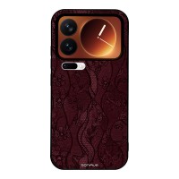 Θήκη Sonique DIVA Series για Xiaomi Xiaomi 17 Pro 5G Βουργουνδί Δαντέλα