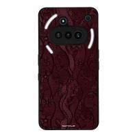 Θήκη Sonique DIVA Series για Nothing Phone 3a Βουργουνδί Δαντέλα
