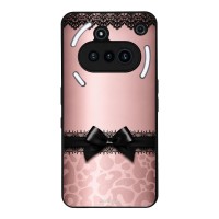 Θήκη Sonique DIVA Series για Nothing Phone 3a Λεοπάρ Φιόγκος – Ροζ