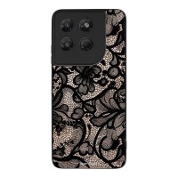 Θήκη Sonique DIVA Series για Motorola Moto G37 5G / Moto G37 Power 5G / Moto G47 5G Μαύρη Δαντέλα