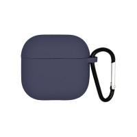 Θήκη Σιλικόνης Sonique Silicone Pro για AirPods 4 Μπλε Σκούρο
