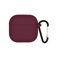 Θήκη Σιλικόνης Sonique Silicone Pro για AirPods 4 Μπορντό