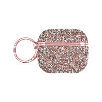Θήκη Sonique Diamond Spark για AirPods 4 Ροζ Χρυσό