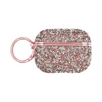 Θήκη Sonique Diamond Spark για AirPods Pro 3 Ροζ Χρυσό