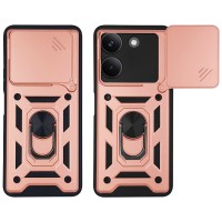 Θήκη Ring Armor CamPro Sonique για Xiaomi Poco X8 Pro 5G Ροζ Χρυσό