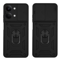 Θήκη Ring Armor CamPro Sonique για Xiaomi Poco X8 Pro Max 5G Μαύρο