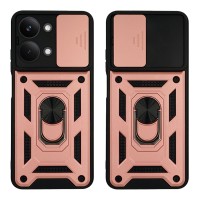 Θήκη Ring Armor CamPro Sonique για Xiaomi Poco X8 Pro Max 5G Ροζ Χρυσό