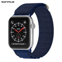 Λουράκι Nylon Alpine Loop Band Sonique για Apple Watch (42/44/45/49MM) Μπλέ