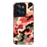 Θήκη Sonique Camouflage Army Series για Xiaomi Redmi 15C 4G / Redmi 15C 5G / Poco C85 4G Κόκκινο