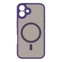 Θήκη Magnetic MagMatte Lens Sonique Apple iPhone 16 Plus Μωβ