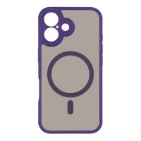 Θήκη Magnetic MagMatte Lens Sonique Apple iPhone 16 Μωβ