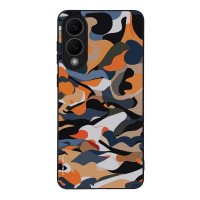 Θήκη Sonique Camouflage Army Series για Samsung Galaxy S25 Edge Πορτοκαλί