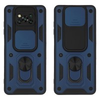 Θήκη Ring Armor CamPro Sonique για Xiaomi Poco X3 NFC / Poco X3 Pro Μπλέ