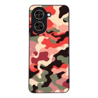 Θήκη Sonique Camouflage Army Series για Xiaomi Poco C71 4G Κόκκινο