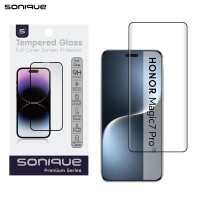 Curvy Glass Sonique Premium Series HD Full Cover 9H Honor Magic7 Pro 5G Μαύρο