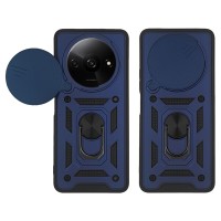 Θήκη Ring Armor CamPro Sonique για Xiaomi Redmi A3 / Redmi A3x Μπλέ