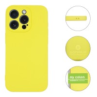 Θήκη Σιλικόνης My Colors Sonique Apple iPhone 15 Pro Max Κίτρινο