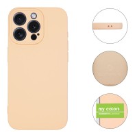 Θήκη Σιλικόνης My Colors Sonique Apple iPhone 15 Pro Max Ροζ