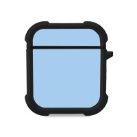 Θήκη Σιλικόνης Sonique ColorBloc Series για AirPods 1/2 Τιρκουάζ