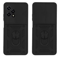 Θήκη Ring Armor CamPro Sonique Honor 200 Lite 5G Μαύρο