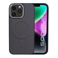 Θήκη Magnetic CarbonMag Pro Sonique Apple iPhone 14 Pro Max Γκρι