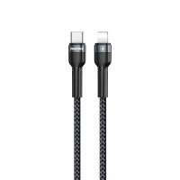 Καλώδιο Remax RC-171 Jany Series 20W|Fast Charge Type-C to Lightning 1m Μαύρο