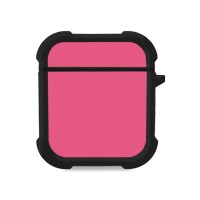 Θήκη Σιλικόνης Sonique ColorBloc Series για AirPods 1/2 Ροζ
