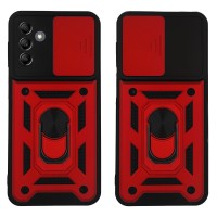 Θήκη Ring Armor CamPro Sonique για Samsung Galaxy A14 4G / Galaxy A14 5G Κόκκινο