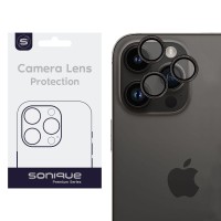 Camera Protection Sonique Glitter Lens Pro Apple iPhone 14 Pro / iPhone 14 Pro Max Black