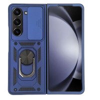 Θήκη Ring Armor CamPro Sonique για Samsung (Large Hole) Galaxy Z Fold 5 Μπλέ