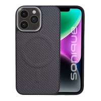 Θήκη Magnetic CarbonMag Pro Sonique Apple iPhone 14 Pro Γκρι