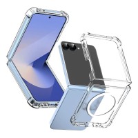 Θήκη Magnetic MagCase Sonique Samsung Galaxy Z Flip 7 Διάφανο