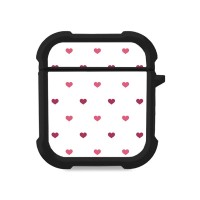 Θήκη Σιλικόνης Sonique Heart Series για AirPods 1/2 Λευκό 01