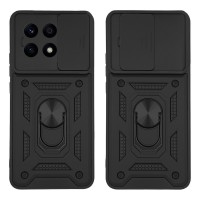 Θήκη Ring Armor CamPro Sonique Honor X8a Μαύρο