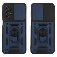 Θήκη Ring Armor CamPro Sonique για Samsung Galaxy A52 4G/5G / Galaxy A52s 5G Μπλέ