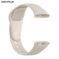 Λουράκι Σιλικόνης Sonique Color για Xiaomi Redmi Watch 3 Μπεζ