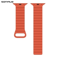 Λουράκι Σιλικόνης Wavy Magnetic Band Sonique για Apple Watch (42/44/45/49MM) Εκάι