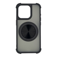 Θήκη Magnetic MagMatte Ring Sonique Apple iPhone 16 Pro Μαύρο