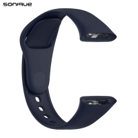 Λουράκι Σιλικόνης Sonique Color για Xiaomi Redmi Watch 3 Μπλε Σκούρο