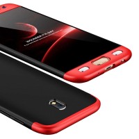 GKK 360 Full Body Protection Samsung Galaxy J3 (2017) Μαύρο/Κόκκινο