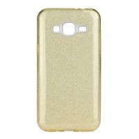 Θήκη Shining TPU Samsung Galaxy J3 (2016) Χρυσό