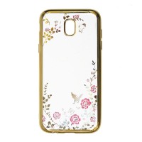 Diamond Case Samsung Galaxy J3 (2017) Χρυσό