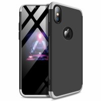 GKK 360 Full Body Protection Apple iPhone XR Μαύρο/Ασημί