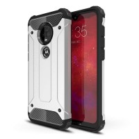 Tough Armor Motorola Moto G7 Power Ασημί