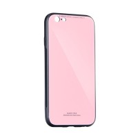 Glass Case Apple iPhone X / iPhone XS Ροζ