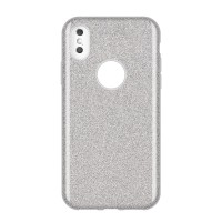 Shining TPU Huawei Y7 2019 Ασημί